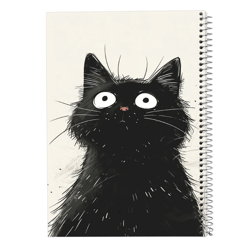 دفتر شطرنجی 50 برگ مدوپد مدل گربه کد DF14758