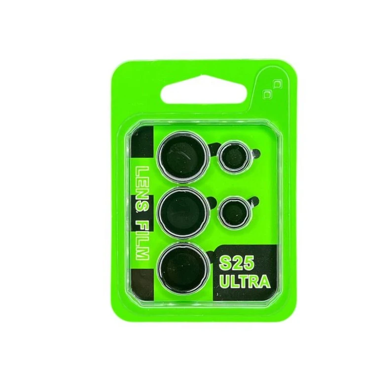 محافظ لنز مدل فلزی شابلوندار مناسب برای گوشی موبایل سامسونگ Galaxy S25 Ultra