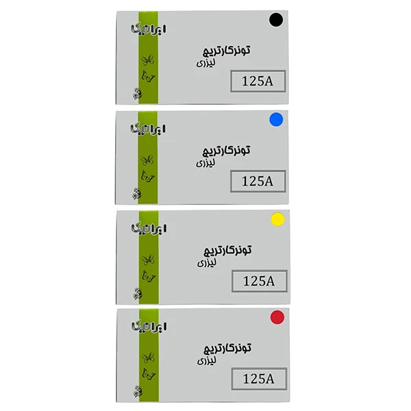 تونر ایرانیکا مدل 125A مجموعه 4 عددی