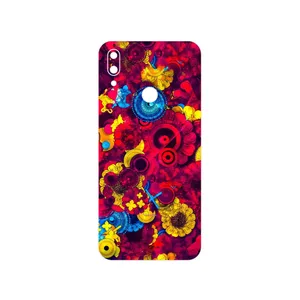 MAHOOT Vector Flower Garden Digital Art Cover Sticker for Xiaomi Redmi Note 7