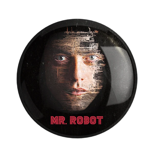 	 مگنت خندالو طرح الیوت الدرسون سریال آقای ربات Mr.Robot کد 10234