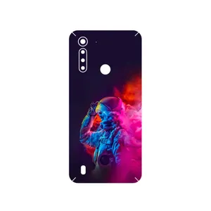 MAHOOT Smoke Rainbow Digital Art 1 Cover Sticker for Motorola Moto G8 Power Lite
