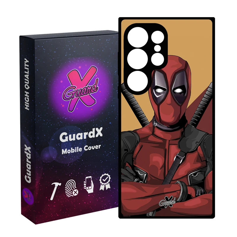کاور گارد ایکس طرح Dead Pool مدل 10091 مناسب برای گوشی موبایل سامسونگ Galaxy S25 Ultra