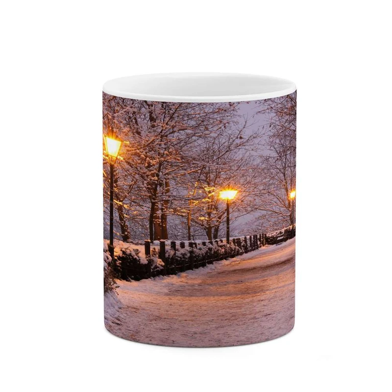 ماگ کاکتی مدل منظره برفی کد mgh15089