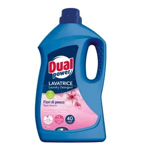 مایع ماشین لباسشویی دوآل پاور مدل Pesco با رایحه شکوفه هلو حجم 2000 میلی لیتر