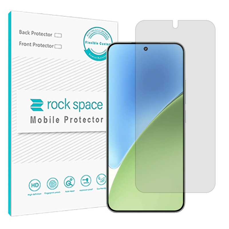 محافظ صفحه نمایش شفاف راک اسپیس مدل Resistant مناسب برای گوشی موبایل شیائومی 15 Pro