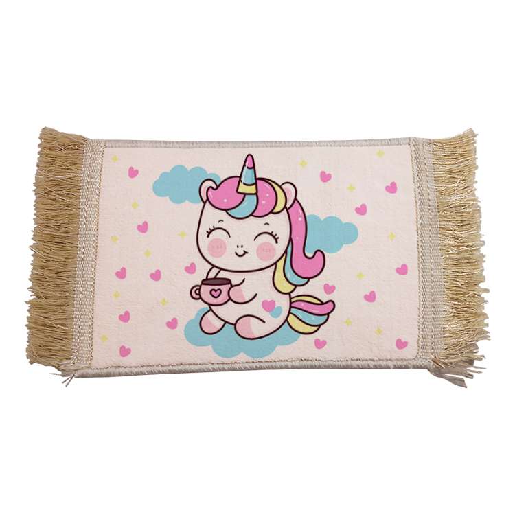 فرش ماشینی دیوارکوب مدل یونیکورن کد 91