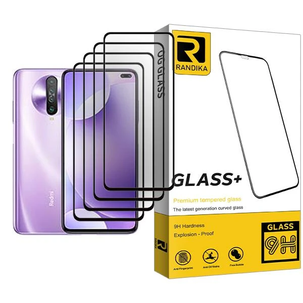 محافظ صفحه نمایش راندیکا مدل Randika Glass MIX004 مناسب برای گوشی موبایل شیائومی Redmi K30 بسته چهار عددی