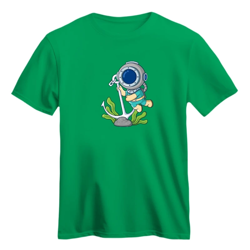 تی شرت آستین کوتاه زنانه مدل آدم فضایی کد 05