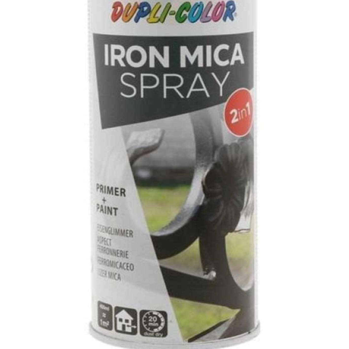 اسپری رنگ آهن نقره ای دوپلی کالر مدل iron Mica حجم 400 میلی لیتر اسپری رنگ آهن نقره ای دوپلی کالر مدل iron Mica حجم 400 میلی لیتر