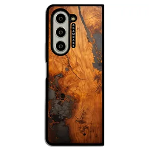 AKAM AMC-WSGZFOLD5-WOOD-15 Cover For Samsung Galaxy Z Fold 5