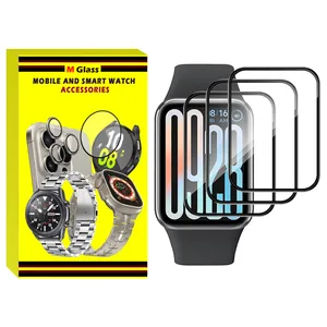 Ultimate Shield Nano Pmma MG Screen Protector for Xiaomi Smart Band 9 Pro Pack of 3