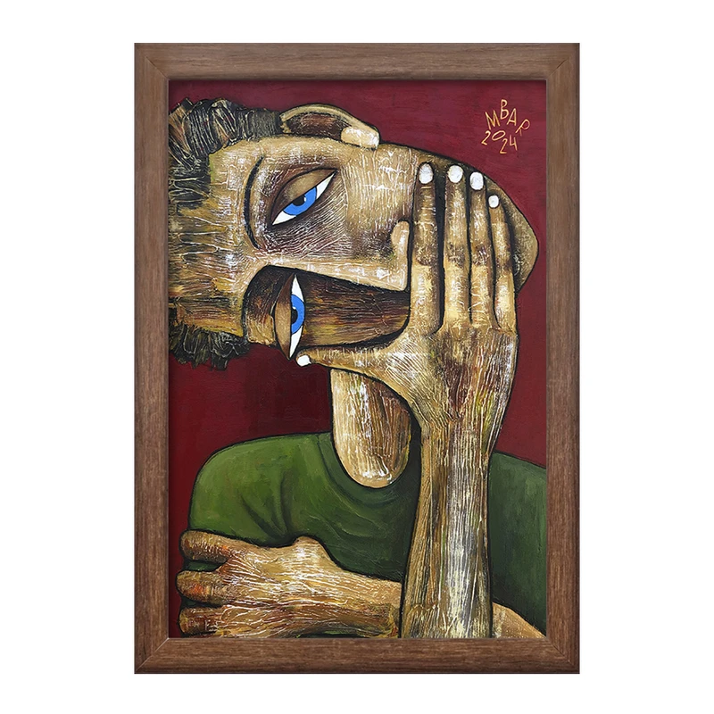 تابلو خندالو طرح نقاشی جاده های کمی پیموده شده‌اند اثر میخائیل بارانوفسکی کد F12292