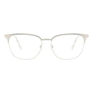 فریم عینک طبی کلاب مستر (Clubmaster) مردانه پرادا مدل 0PR-59UV-TWD1O1-55 مناسب برای صورت بیضی، مثلث، مستطیل و مربع