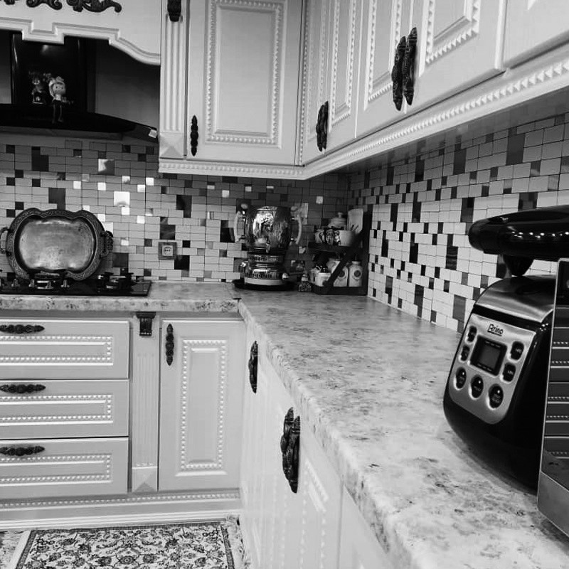 کاشی مدل بین کابینتی آشپزخانه کد R262 پشت چسبدار بسته 6 عددی