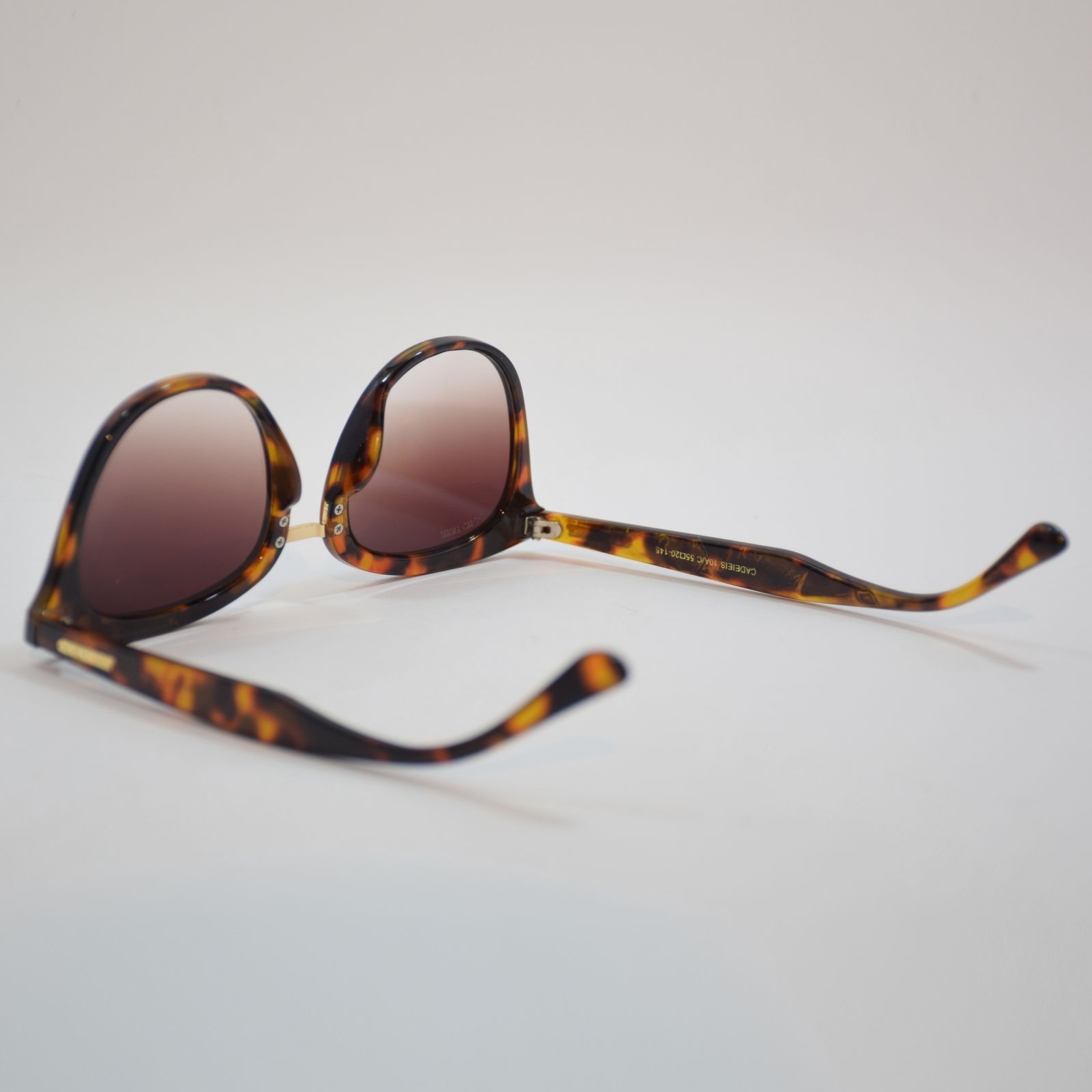 عینک آفتابی زنانه جیمی چو مدل پلنگی کد 10AC -  - 9