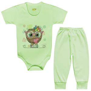 ست بادی و شلوار نوزادی کارانس مدل BSTG-3237