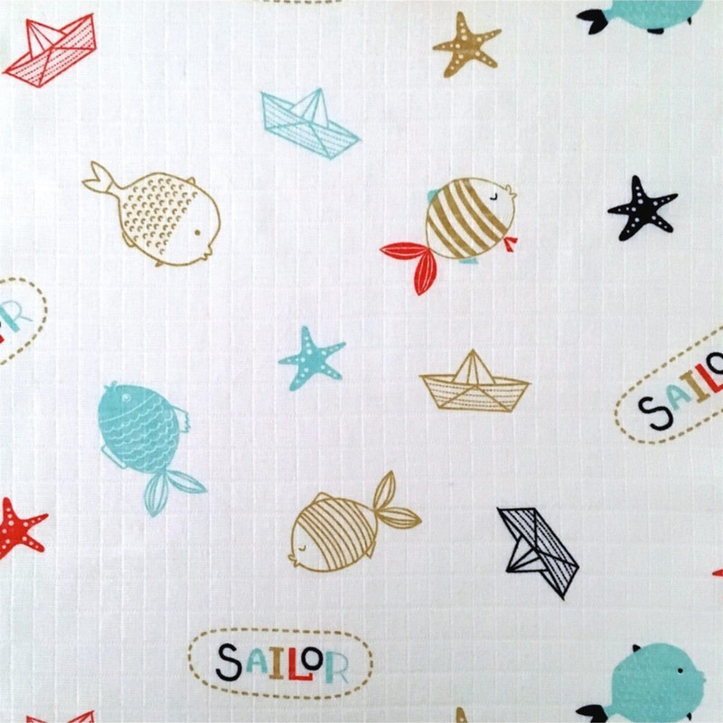 ملحفه کودک ویپو مدل Sailor سایز 80x70 سانتی متر