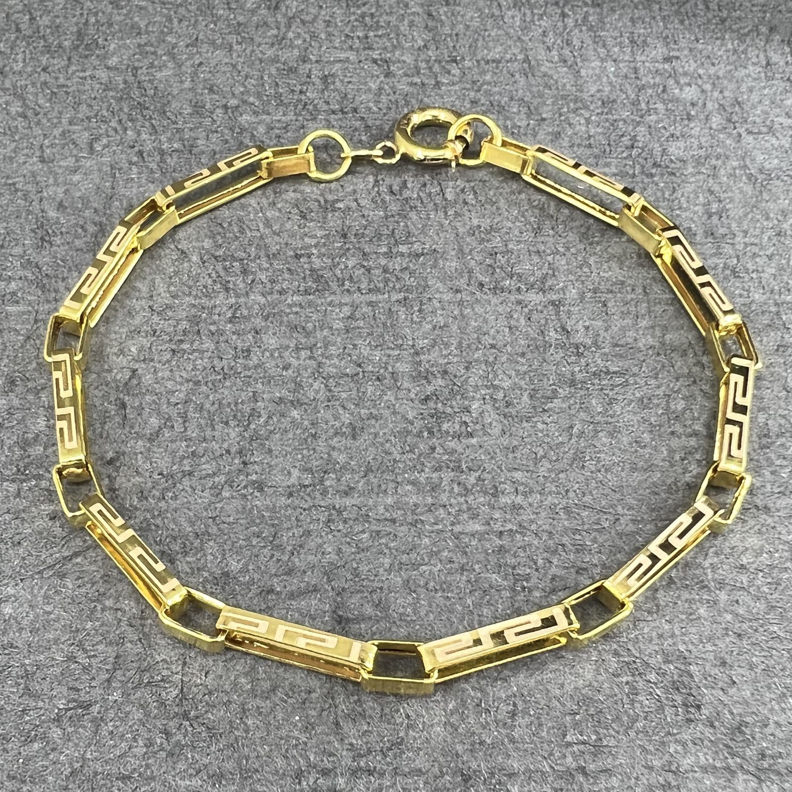 دستبند طلا 18 عیار مردانه دوست خوب مدل dk091