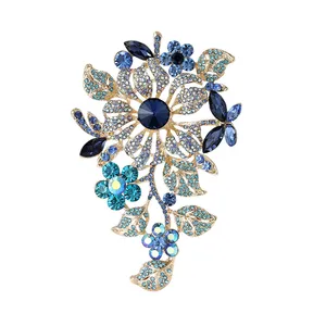 گل سینه زنانه شهر جواهر مدل SJ-BR023-B