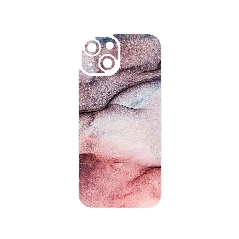 برچسب پوششی ماهوت مدل Smoky pink marble مناسب برای گوشی موبایل اپل iPhone 15