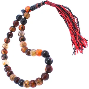 تسبیح آکو جواهر مدل Soleimani Agate R33