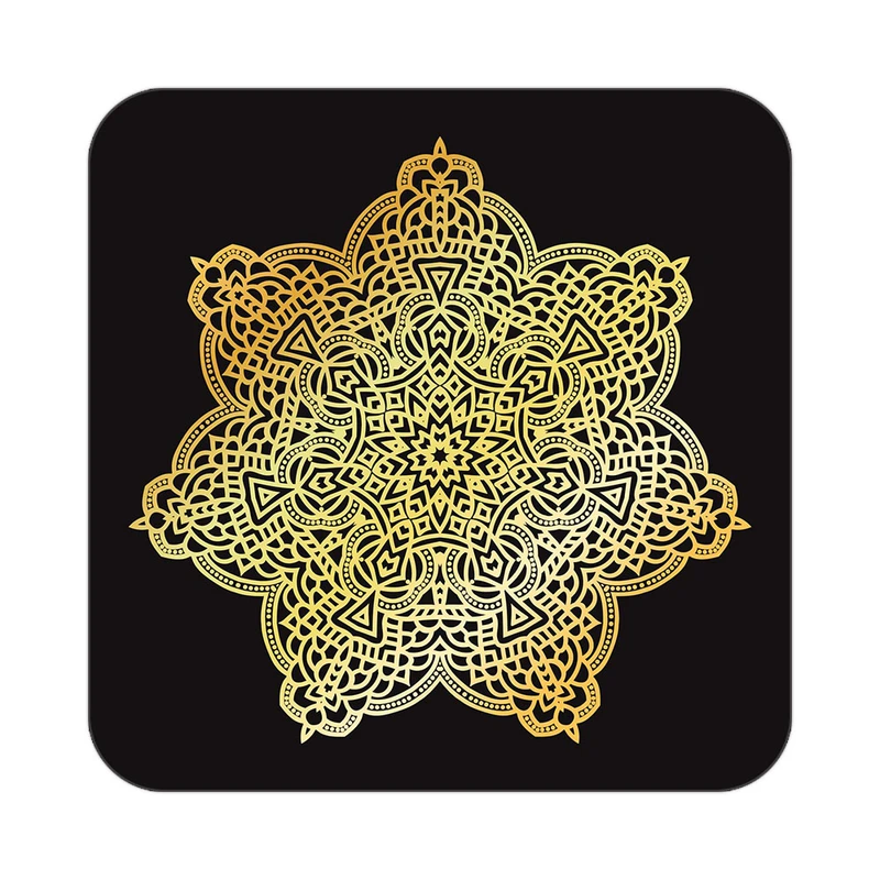 زیر لیوانی کاکتی طرح اسلیمی مدل mg10350