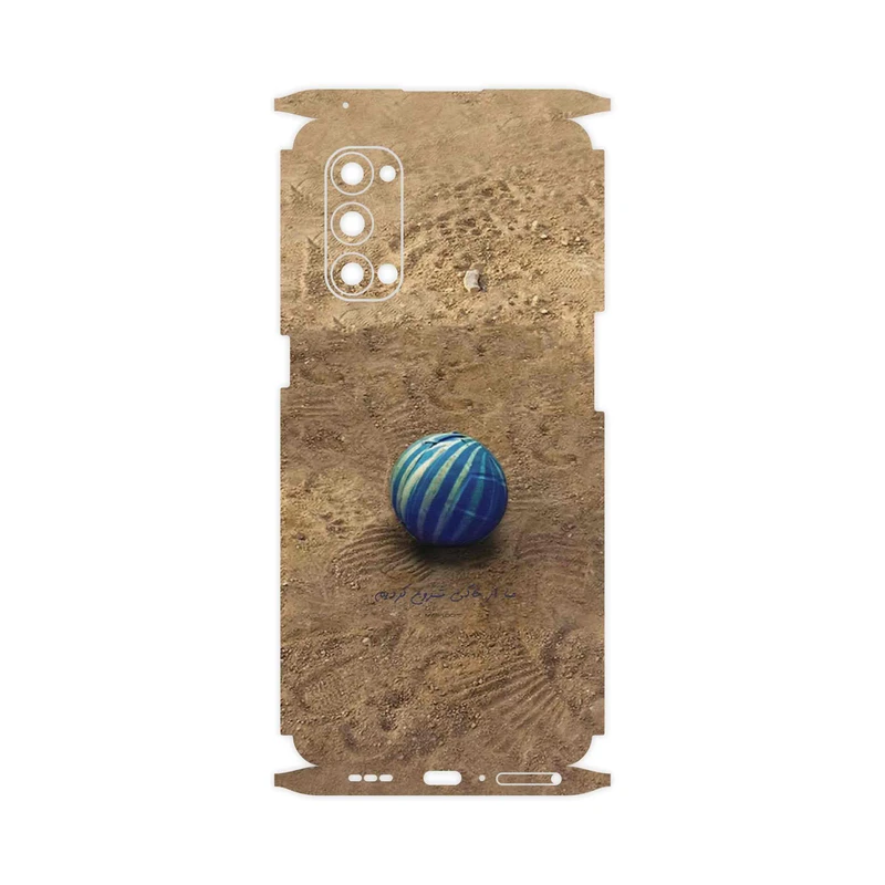 برچسب پوششی ماهوت مدل Ball Nostalgia-FullSkin مناسب برای گوشی موبایل اپو Reno4 Pro 5G