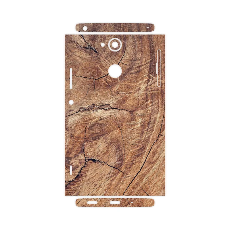 برچسب پوششی ماهوت مدل Wood Texture 5-FullSkin مناسب برای گوشی موبایل سونی Xperia XA2