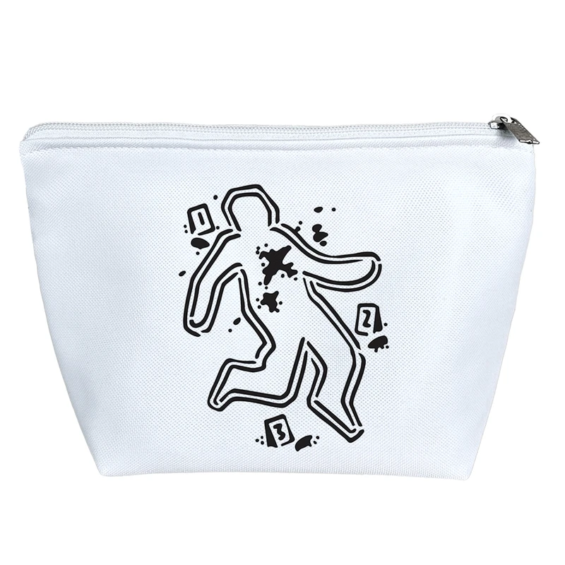 کیف لوازم آرایش دخترانه خندالو مدل صحنه جرم کد 7007