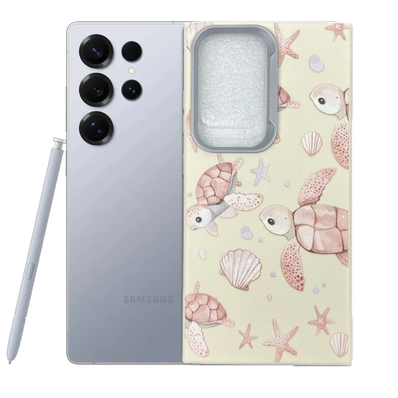 کاور طرح لاکپشت مناسب برای گوشی موبایل سامسونگ Galaxy S25 Ultra