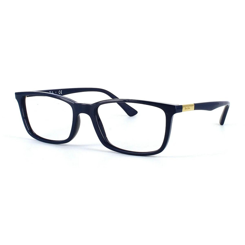 فریم عینک طبی مستطیلی ری بن مدل 0RX7127II-5419-53 مناسب برای صورت بیضی، قلب، گرد و مثلث