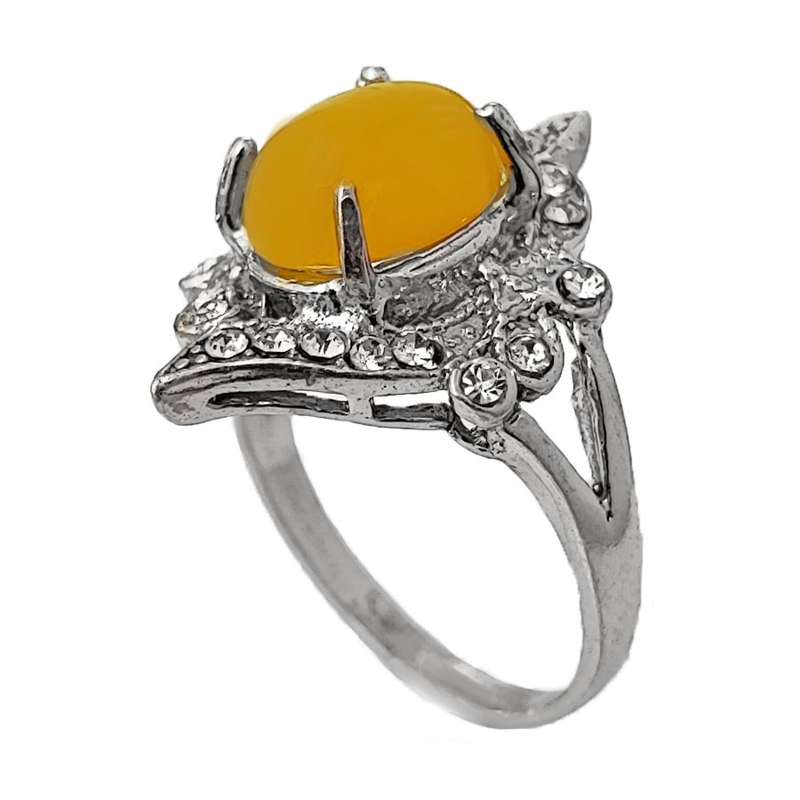 انگشتر نقره زنانه مدل عقیق SHW6039 انگشتر نقره زنانه مدل عقیق SHW6039