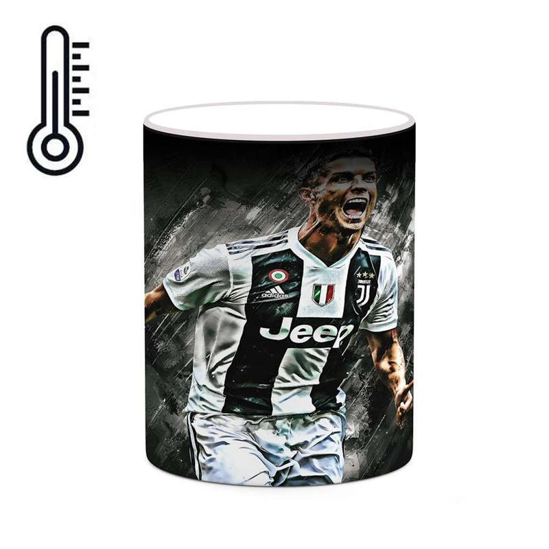 ماگ حرارتی کاکتی مدل کریستیانو رونالدو کد mgh24808