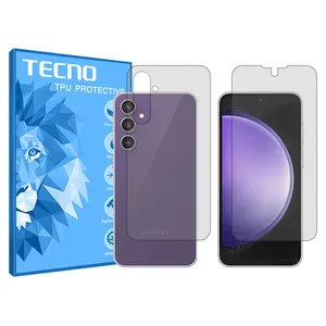 HyGEL tecno clear screen protector suitable for Samsung Galaxy S23 FE mobile phone with back protector