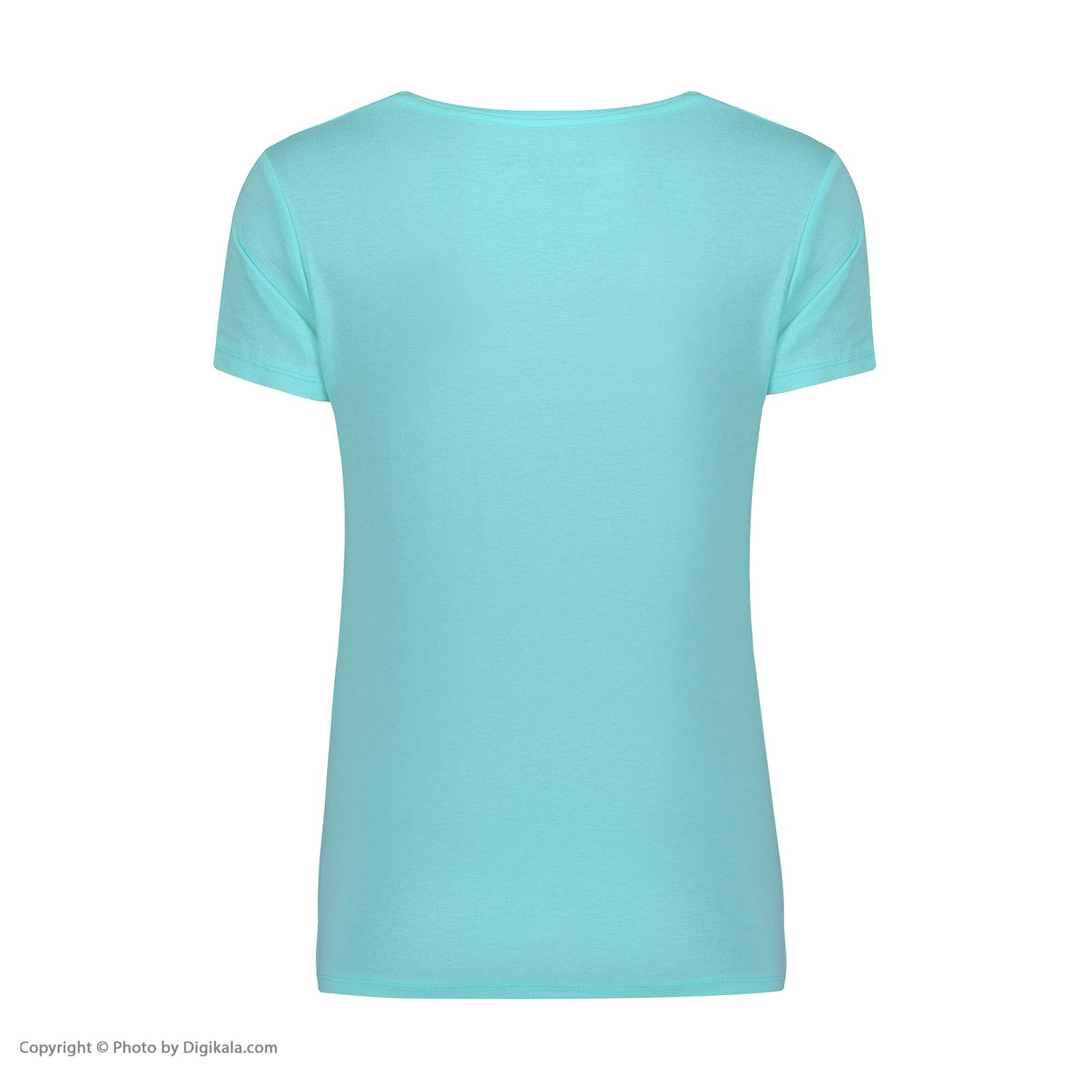 تی شرت زنانه کوتون مدل 0YAK13640OK-Baby blue -  - 4