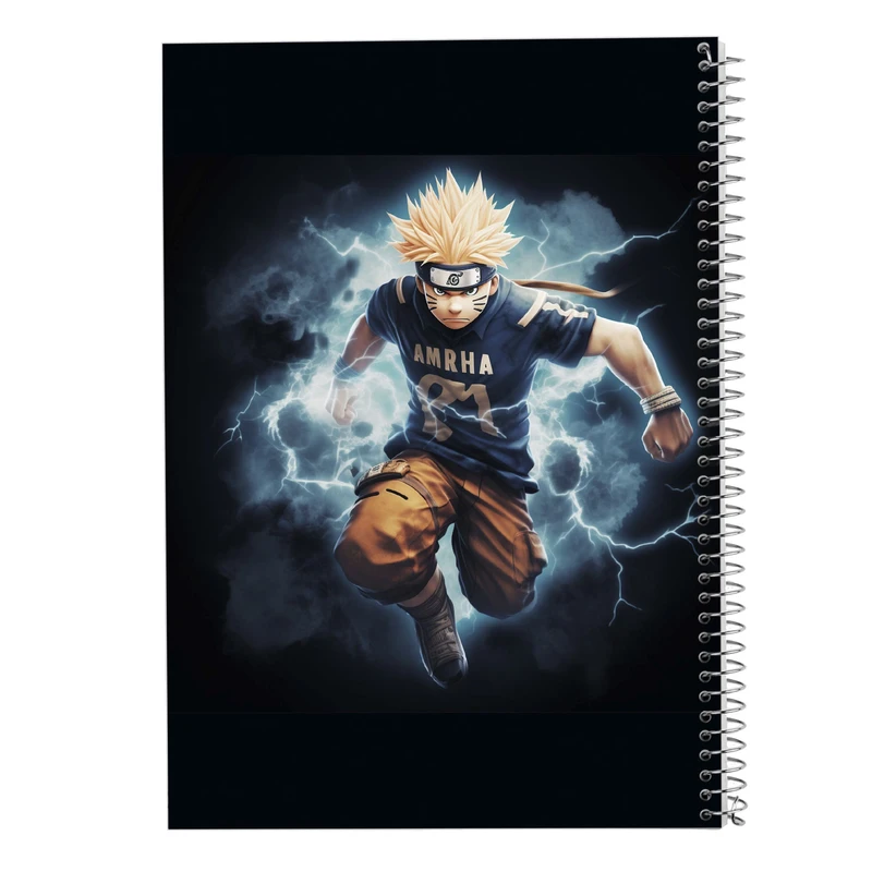 دفتر شطرنجی 50 برگ مدوپد مدل Naroto کد DF11416