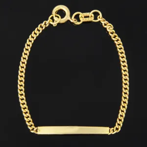 دستبند طلا 18 عیار دخترانه کد 67061