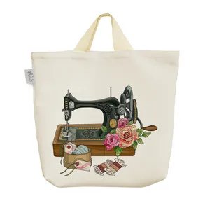 ساک خرید خندالو مدل چرخ خیاطی کد 2740