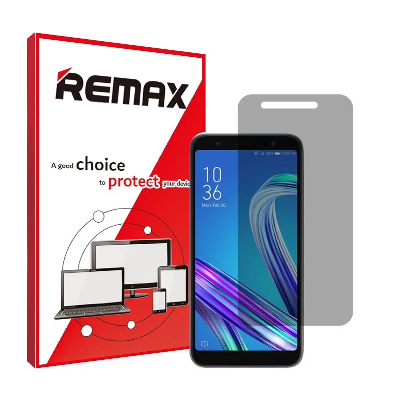 محافظ صفحه نمایش حریم شخصی ریمکس مدل Resistant مناسب برای گوشی موبایل ایسوس ZenFone Live (L1) ZA550KL