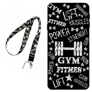 Megafone Gym 0010 Cover For Samsung Galaxy J5 Prime Mobile Neckband