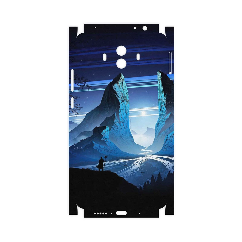 برچسب پوششی ماهوت مدل Blue Mountains Digital Art-FullSkin مناسب برای گوشی موبایل هوآوی Mate 10