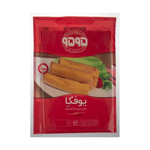 نان نیمه آماده یوفکا مستطیل ظرفی 9595 - 500 گرم