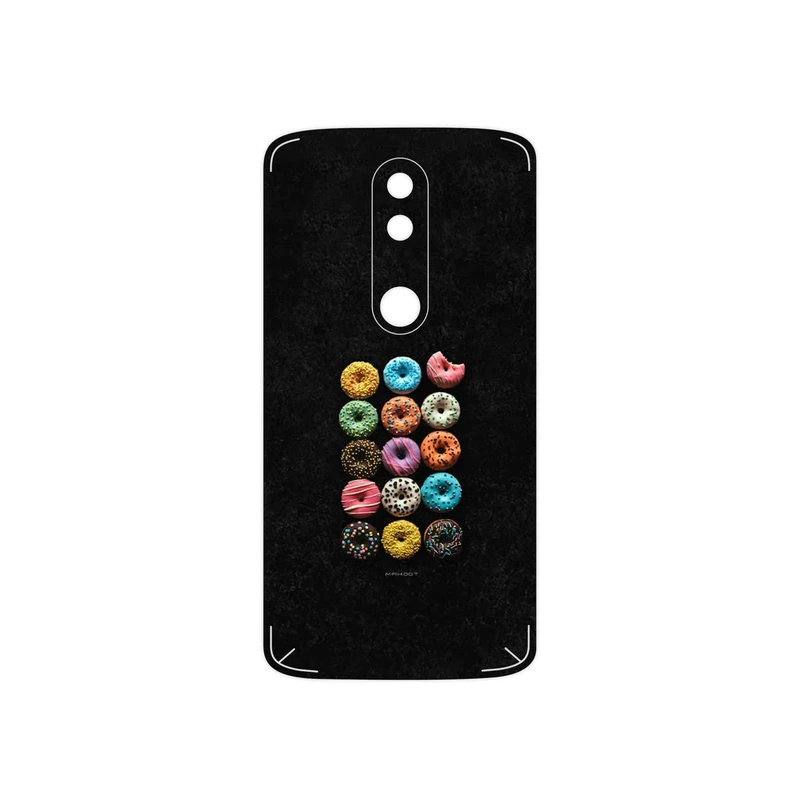 برچسب پوششی ماهوت مدل Doughnut مناسب برای گوشی موبایل موتورولا Moto X Force