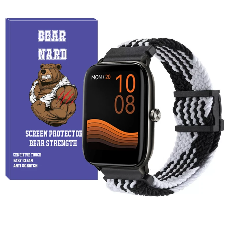 بند برنارد مدل Braided Magnet BR TW مناسب برای ساعت هوشمند کیو سی وای GTC / GTS / GS / GT