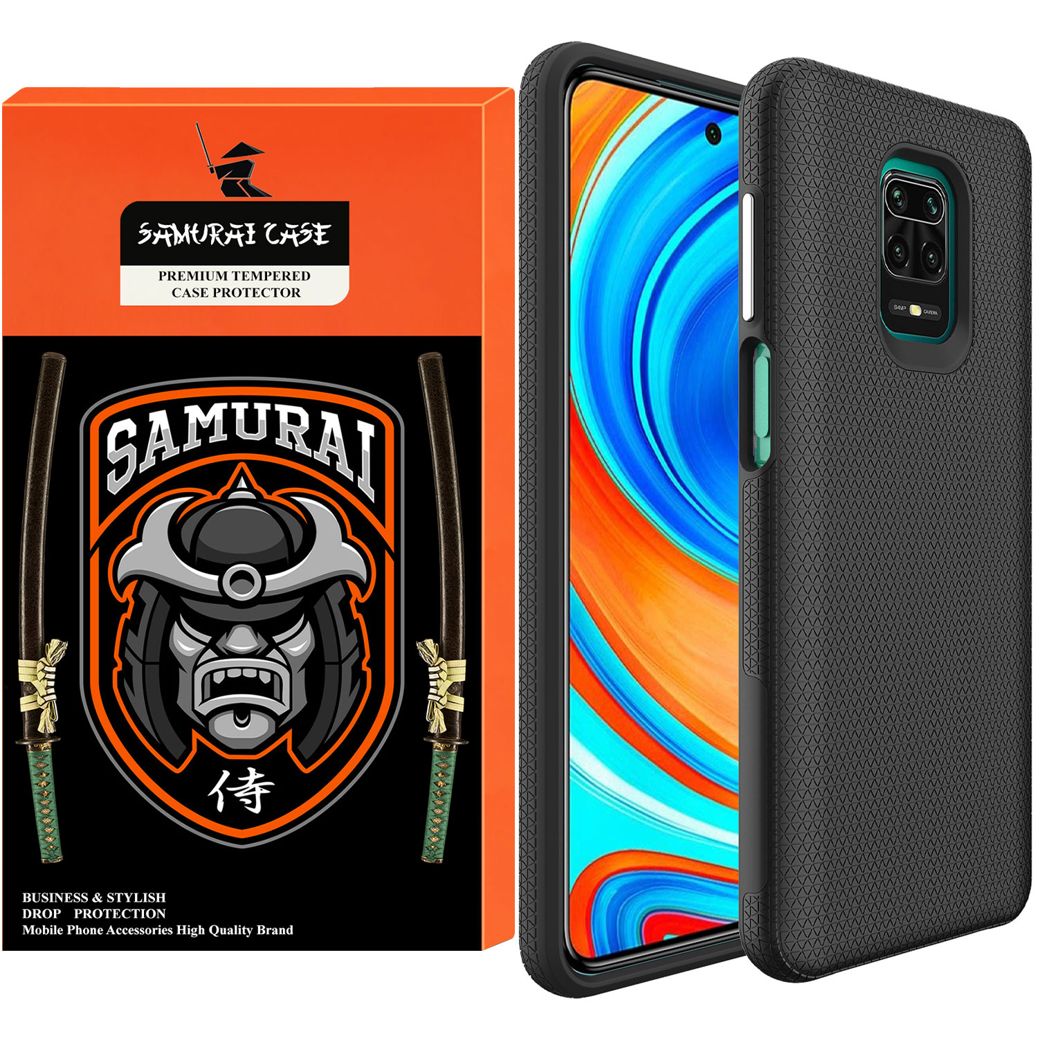 کاور سامورایی مدل Tri-C4 مناسب برای گوشی موبایل شیائومی Redmi Note 9 Pro / Note 9S