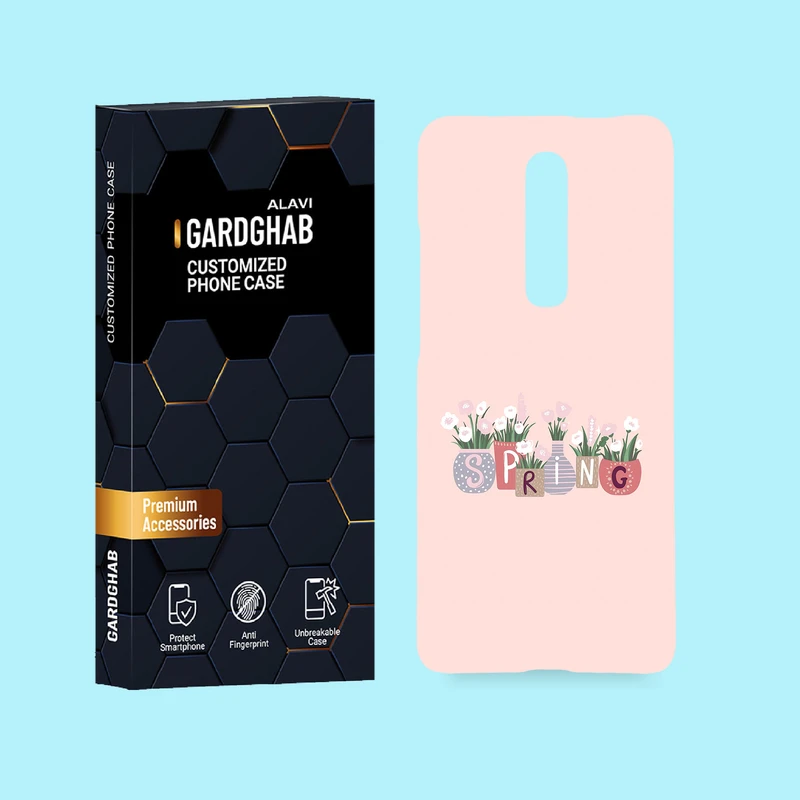 کاور گارد قاب علوی مدل گل مناسب برای گوشی موبایل شیائومی Redmi K20 / K20 Pro