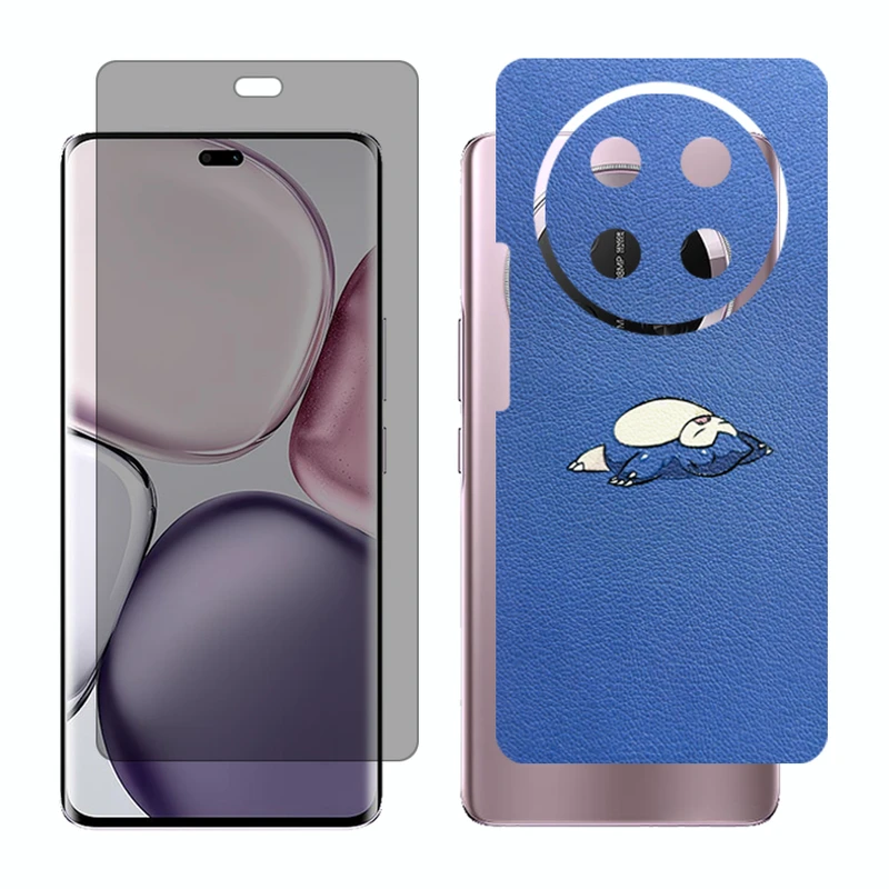 محافظ صفحه نمایش حریم شخصی گلس مدل Together مناسب برای گوشی موبایل آنر X9c به همراه برچسب پوششی