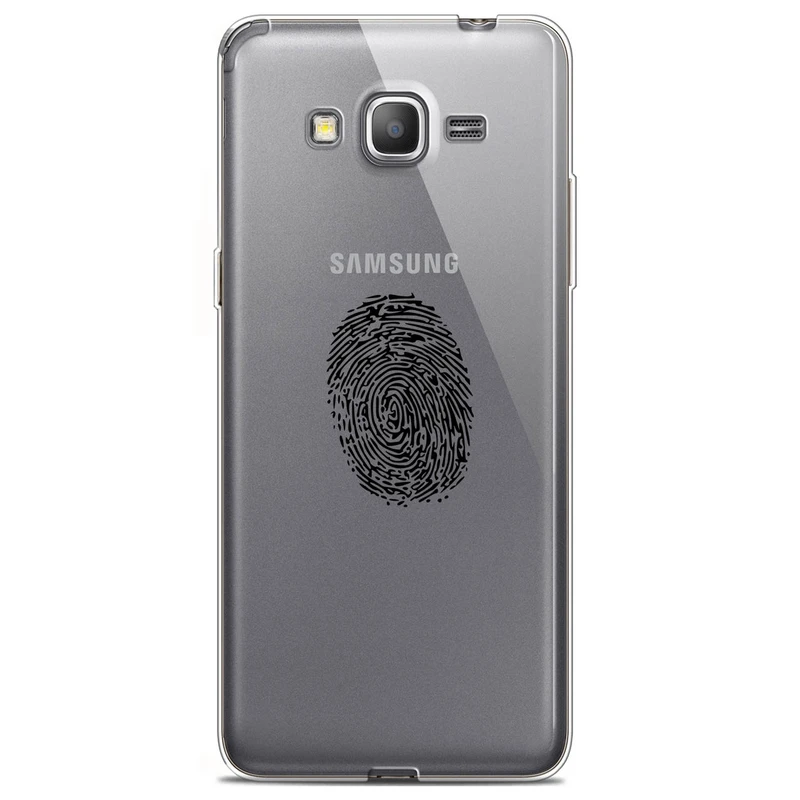 کاور مگافون طرح اثر انگشت مدل C62-B مناسب برای گوشی موبایل سامسونگ Galaxy Grand Prime / G530