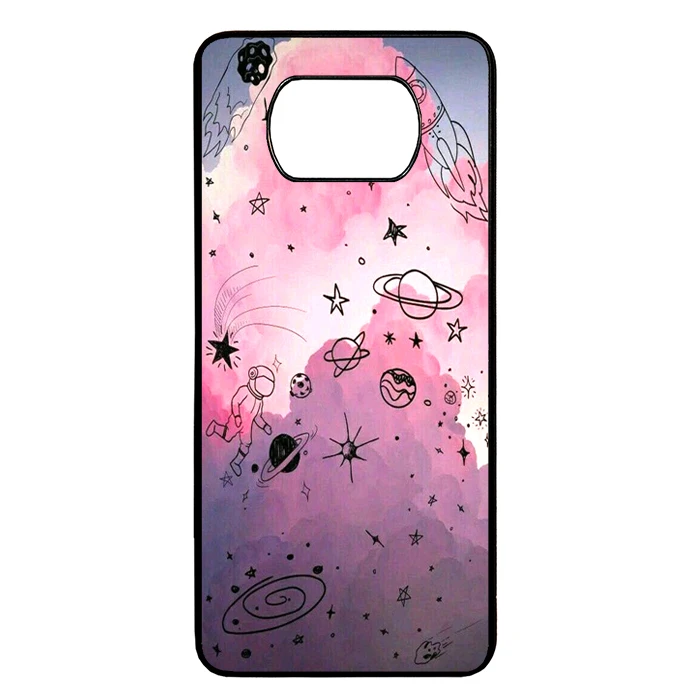  کاور طرح فضا کد 1146 مناسب برای گوشی موبایل شیائومی poco x3/x3 pro